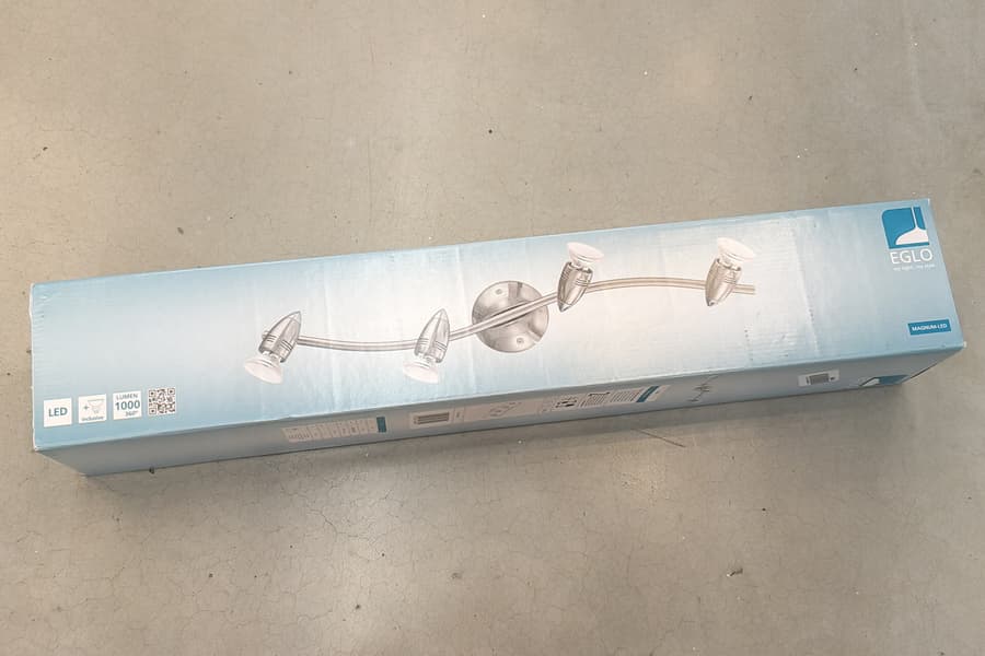 LED Deckenleuchte Eglo Magnum-LED, 4-flammig 